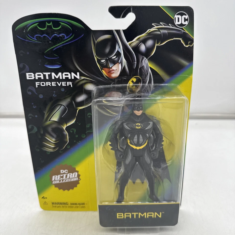 Nuevo DC Colección Retro Batman Forever Batman por Spin Master Exclusivo Precintado Foto 1 de 1