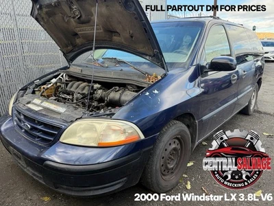 Ford Windstar LX 2000 3,8 L V6 conductor delantero ventana izquierda motor regulador OEM Foto 1 de 4