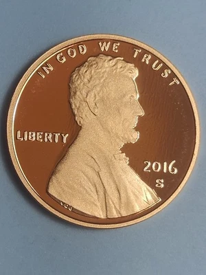 2016 S Proof Lincoln Cent #923 - Image 1 of 4