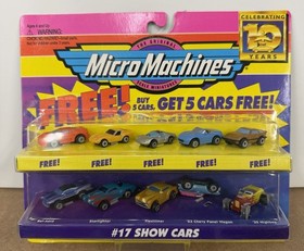 Galoob Micro Machines #17 Show Cars 1997 Bonus Cars