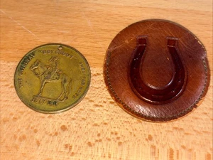 VINTAGE 1910 THE EXCELSIOR SHOE CO. "BOY SCOUT" GLÜCKSSCHUH FÜR JUNGEN MÜNZE - Bild 1 von 9