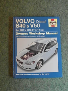Haynes Volvo S40 & V50 Petrol & Diesel 2004-2013 Hardback Edition Mint Unused - Picture 1 of 7