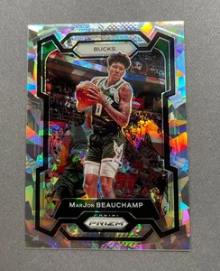 2023-24 Panini Prizm Basketball MarJon Beauchamp #Silver Cracked Ice Prizm #259 - Picture 1 of 2