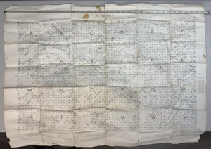 1916 WWI British Trench Map France 34 X 28 Edition 6 - Marked - Field Use - Picture 1 of 13