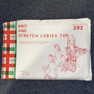 Vintage Strick & Stretch Damen Top Schnittmuster - Bild 1 von 3
