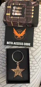 Tom clancy the division keyring And beta Access Code DLC NEW UNUSED XBOX ONE - Picture 1 of 1