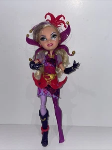 Tarjeta Ever After High Way Too Wonderland Courtly Jester Doll Daughter of Joker - Imagen 1 de 12