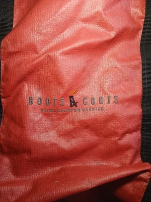 BOTAS E BOTAS XL Bolsa Offshore Campo Petrolífero Autêntica Lembranças de Campo Petrolífero Bem Usadas - Imagem 1 de 4