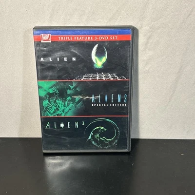 Aliens Triple Feature 3-DVD Set Alien - Aliens: Special Edition - Alien 3 - 2009 - Image 1 of 4