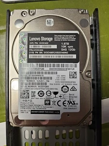 01DC402 01DC404 scatola aperta Lenovo Storage 1,8 TB 10K SAS 12G HDD ST1800MM0018. - Foto 1 di 1