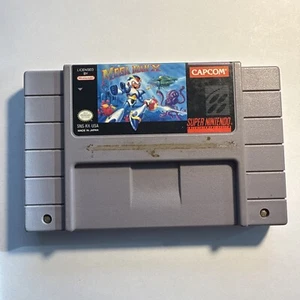 Mega Man X (Super Nintendo SNES) cartuccia gioco AUTENTICA - Foto 1 di 3