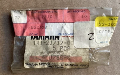 Yamaha NOS 141-21717-00  Damper - Image 1 of 2