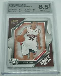 Stephen Curry - 2009 Upper Deck Draft Edition #34 Rookie / RC - OCE 8.5 NM-MT+ - Picture 1 of 8