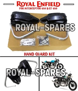 Royal Enfield "HAND GUARD KIT" For Interceptor 650 & GT 650 - Express Shipping - Picture 1 of 12