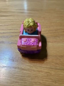 Fisher Price Little People Wheelies Pink Jeep - Picture 1 of 3