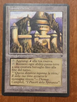 MTG Hammerheim ITALIAN Legends Regular Uncommon - Image 1 of 2