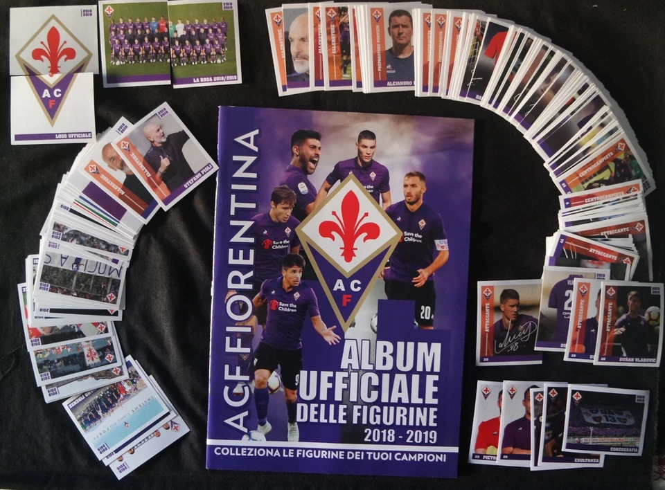 Album ufficiale delle figurine 2018-2019 e serie figu ACF Fiorentina Esselunga - Immagine 1 di 1