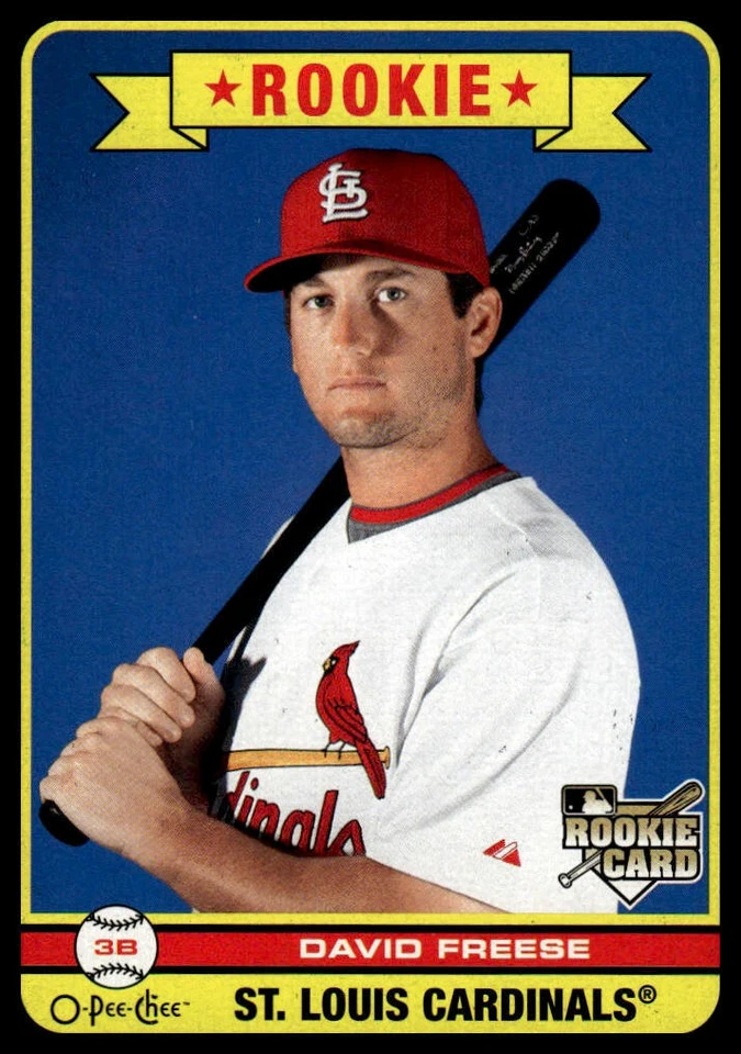 O-Pee-Chee #579 2009 David Freese Pee-Chee - negro Foto 1 de 2