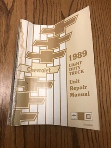1989 Chevrolet Light Duty Truck Unit Repair Manual - Picture 1 of 4