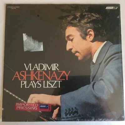 Vladimir ASHKENAZY PLAYS LISZT Etudes- PIANO-London CS 6719-1971-Sealed-New - Image 1 of 2