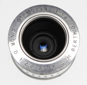 Som Berthiot 15mm f2.8 Cinor C mount #750530 - Picture 1 of 12
