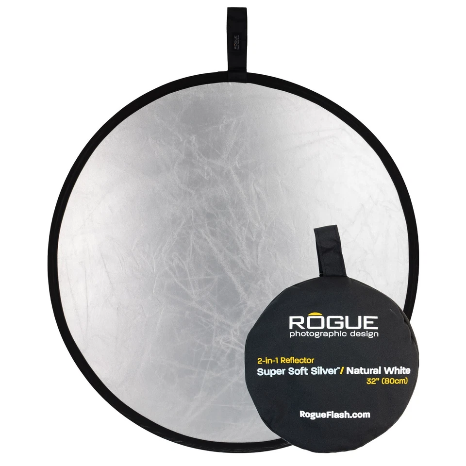 Rogue Reflector - 32” Super Soft Silver / Natural White - Image 1 of 4