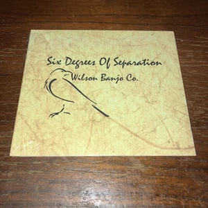Six Degrees of Separation by Wilson Banjo Co. (CD, 2021) New Sealed - Pkg Wear - Picture 1 of 9