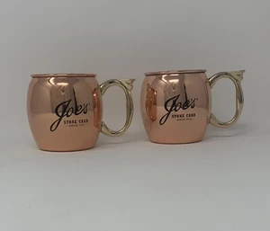 Joe’s Stone Crab Moscow Mule Copper Mug Iconic Miami Beach Florida Souvenir Gift - Picture 1 of 12