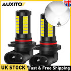 AUXITO 2PCS HB3 9005 LED Fog Light 6500K Cool White Driving DRL Bulbs Error Free
