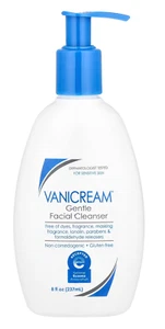 Bomba limpiadora facial suave Vanicream dispensadora para piel sensible 8 oz (237 ml) - Imagen 1 de 6