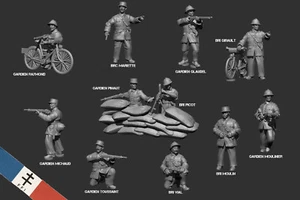 20 mm/1:72ª Policía Francesa FFI - Imagen 1 de 3
