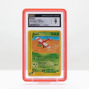 Pokemon Yanma Non-holo #116 Skyridge 2003 - CGC 9 Mint - Picture 1 of 2