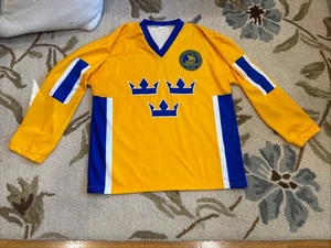 Swedish Sweden National Ice Hockey Team Jersey Men’s Small S / Youth XL - Picture 1 of 16