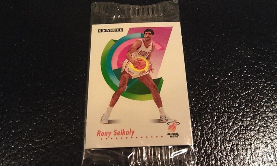 Rony Seikaly Siracusa Libanés 1991-1992 Skybox Mini Frito Lay Sellado Raro Foto 1 de 1