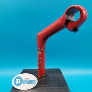Vintage Sakae 1" (22.2mm) MTB Quill Stem 100mm 25.4mm Clamp Red Alloy j13 - Picture 1 of 8