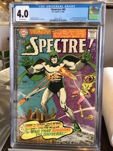 SHOWCASE PRÄSENTIERT SPECTRE #60 DC 1966 CGC 4.0 OW 1. SILBERZEITALTER ERSCHEINEN - Bild 1 von 3