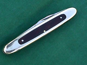 Vintage Equal End K414 2 Blade Folding Pocket Knife Imi. Tortoise Japan