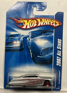 2007 Hot Wheels Purple Passion #158 All Stars #21/24 Silver 2nd Color - Picture 1 of 8