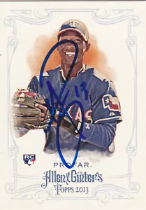 JURICKSON PROFAR TEXAS RANGERS SIGNED 2013 A&G CARD SAN DIEGO PADRES OAKLAND A'S - Picture 1 of 1