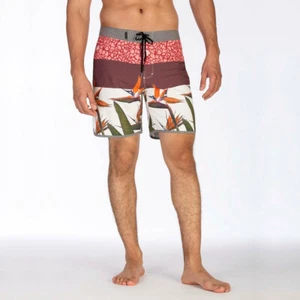 Hurley Men's Boardshorts Phantom Bird 18” Swimming Trunks - Picture 1 of 15
