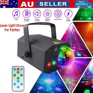 Ball LED Stage Laser Light RGB Strobe Projector DJ Disco Projector Party Lamps - Picture 1 of 18