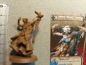 CIRINA BLACK-MANTLE +ENG CARD/KICKSTARTER EXCLUSIVE/ZOMBICIDE WHITE DEATH G592 - Imagen 1 de 1