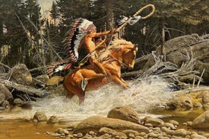 Frank McCarthy - The Challenge - Excelente Estado - Litografía S/N - Firmada - Imagen 1 de 1