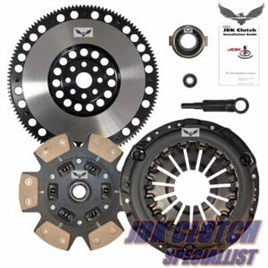 JD STAGE 3 CLUTCH KIT+CHROMOLY FLYWHEEL FOR 06-17 SUBARU IMPREZA WRX EJ255 FA20F - Picture 1 of 5