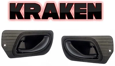 Inside Door Handles For Ford Ranger 1993-2011 Left Right Front Black Pair - Image 1 of 4