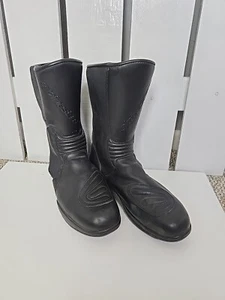Alpinestars Racing Ahead Black Leather Gore-Tex Motocross Boots 49/13.5 - Bild 1 von 14