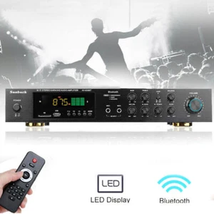 HiFi Verstärker Bluetooth Digital 5Kanal Stereo 600W Amplifier Vollverstärker - Bild 1 von 12