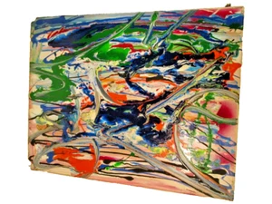 16x20 MUSK YAI MODERN IMPRESSIONISM ART SIGNED REALISM PAINTING ABSTRACT SHADOWB - Picture 1 of 7