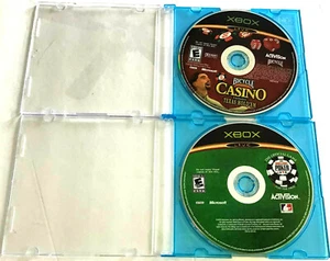 Xbox Bicycle Casino Texas Hold'em und 2005 World Series Of Poker Microsoft Live - Bild 1 von 2