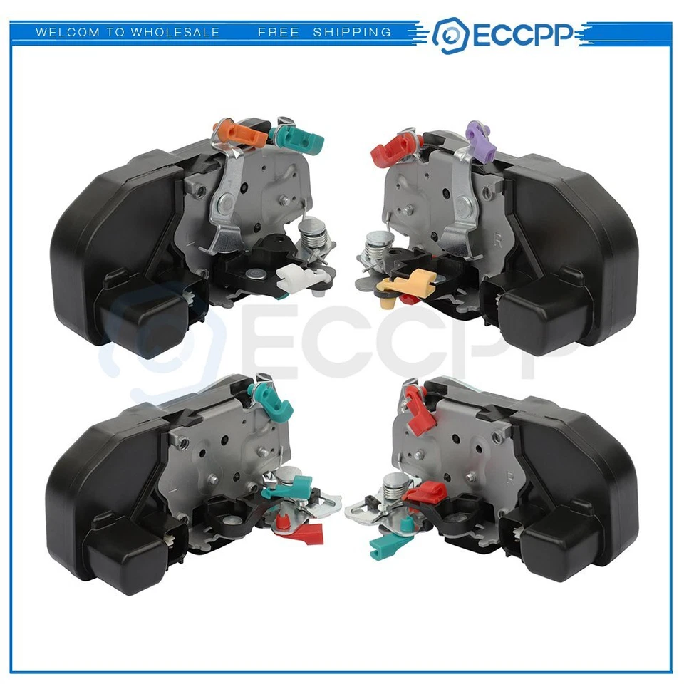 Atuador de trava de porta dianteiro e traseiro para Dodge Ram 5.7L 6.7L lado do motorista/passageiro - Imagem 1 de 4
